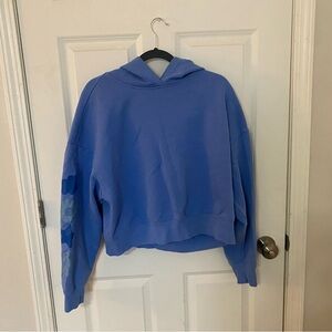 Pacsun. Purple Cropped Hoodie. Size Medium.